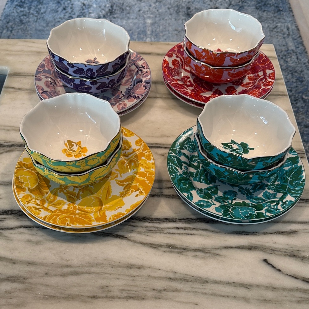 DVF 8 piece Salad and Soup Set